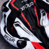 Mono XFour Adulto Rojo Flúor, Blanco y Negro – Protección y estilo en circuito Mono XFour Adulto Rojo Flúor, Blanco y Negro – Protección y estilo en circuito