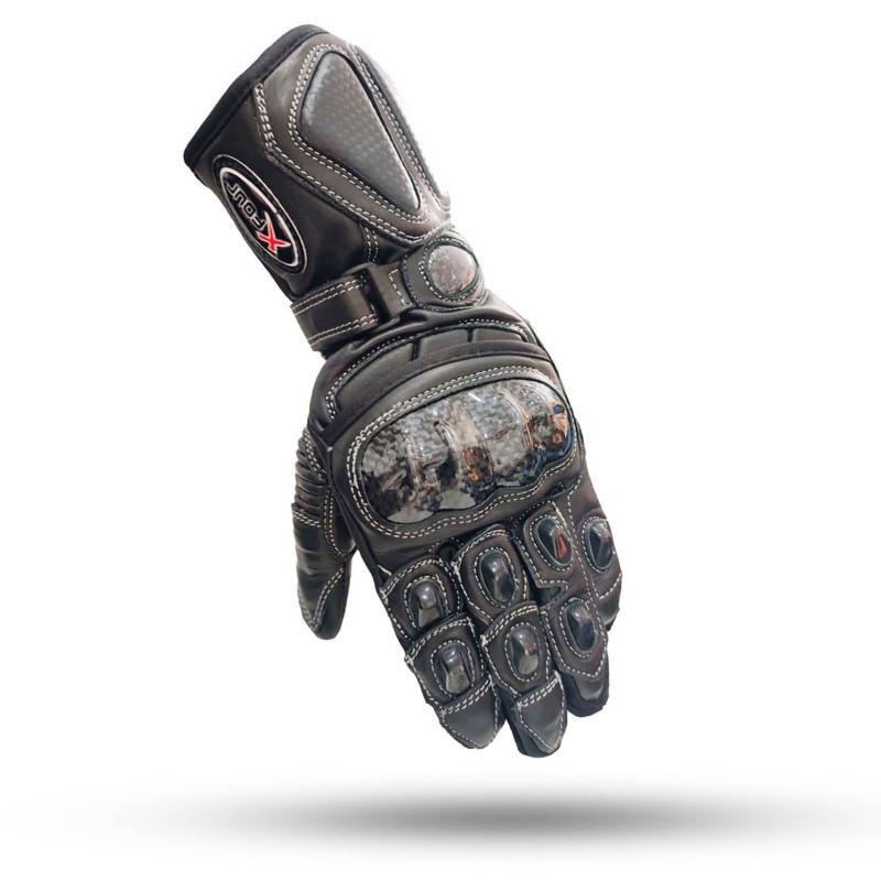 Guantes XFour Asfalto Adulto Negros – Seguridad y confort en carretera Guantes XFour Asfalto Adulto Negros – Seguridad y confort en carretera