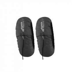 Calentadores XFour 10" Negros para Moto | Máximo Rendimiento en Llantas Pequeñas