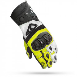 Guantes Asfalto Pro Racer Adulto Amarillo Flúor | Máxima visibilidad y control