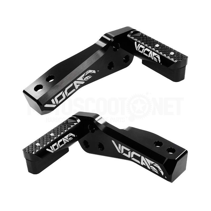 Estriberas fijas CNC VOCA Fix-Peg para pitbike