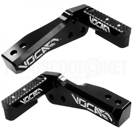 Estriberas fijas CNC VOCA Fix-Peg para pitbike