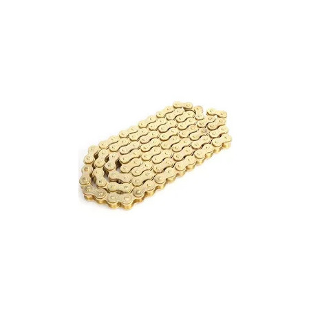 Cadena 420 Dorada de 104 Eslabones – Estilo y Rendimiento para tu Pit Bike
