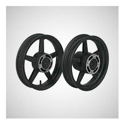 Juego de Llantas 12" para Pit Bike – 4 Agujeros | Delantera 2.50 y Trasera 3.00