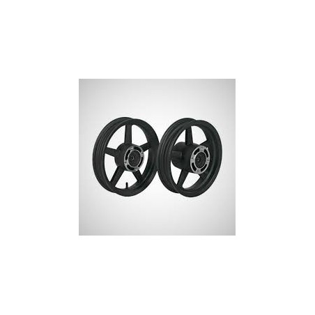 Juego de Llantas 12" para Pit Bike – 4 Agujeros | Delantera 2.50 y Trasera 3.00