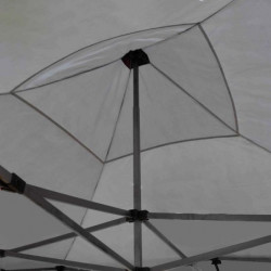 Carpa 3x3 Negra Reforzada – Sombra y Protección para Circuito y Eventos