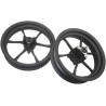 Juego de Llantas 12" para Pit Bike – 3 Agujeros | Delantera 2.50 y Trasera 3.00 Juego de Llantas 12" para Pit Bike – 3 Agujeros | Delantera 2.50 y Trasera 3.00