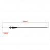 Cable acelerador 74 cm GP10/Moto 5 – Tipo Domino Cable acelerador 74 cm GP10/Moto 5 – Tipo Domino
