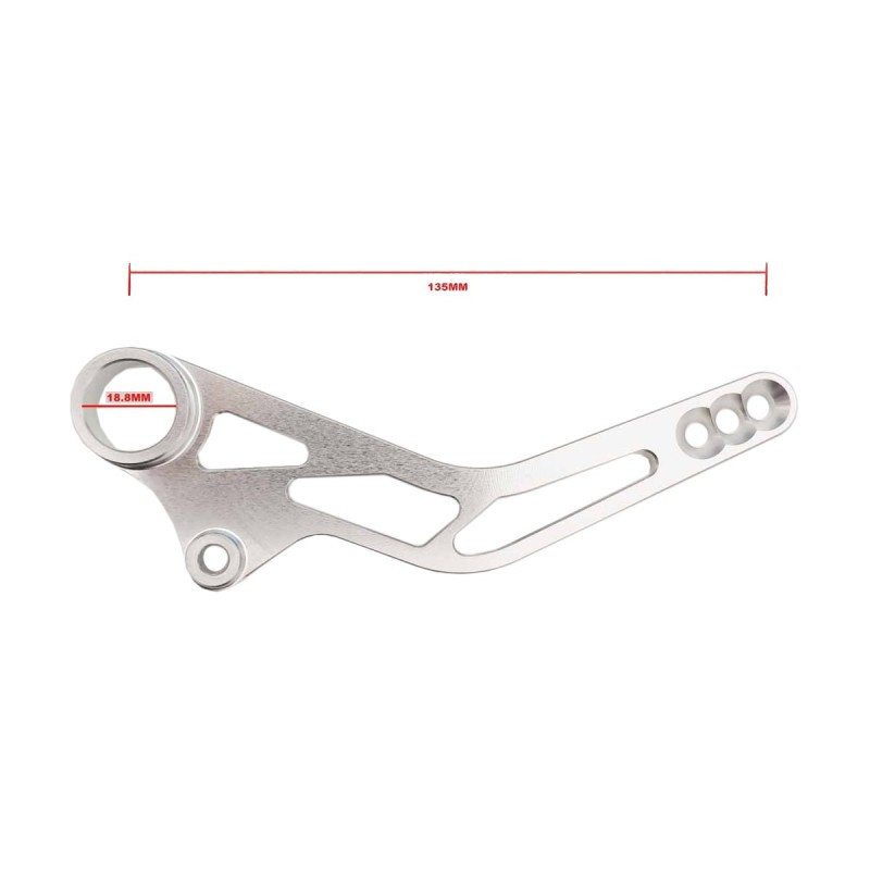 Palanca cambio MIR Racing plata – Precisión y estilo Palanca cambio MIR Racing plata – Precisión y estilo