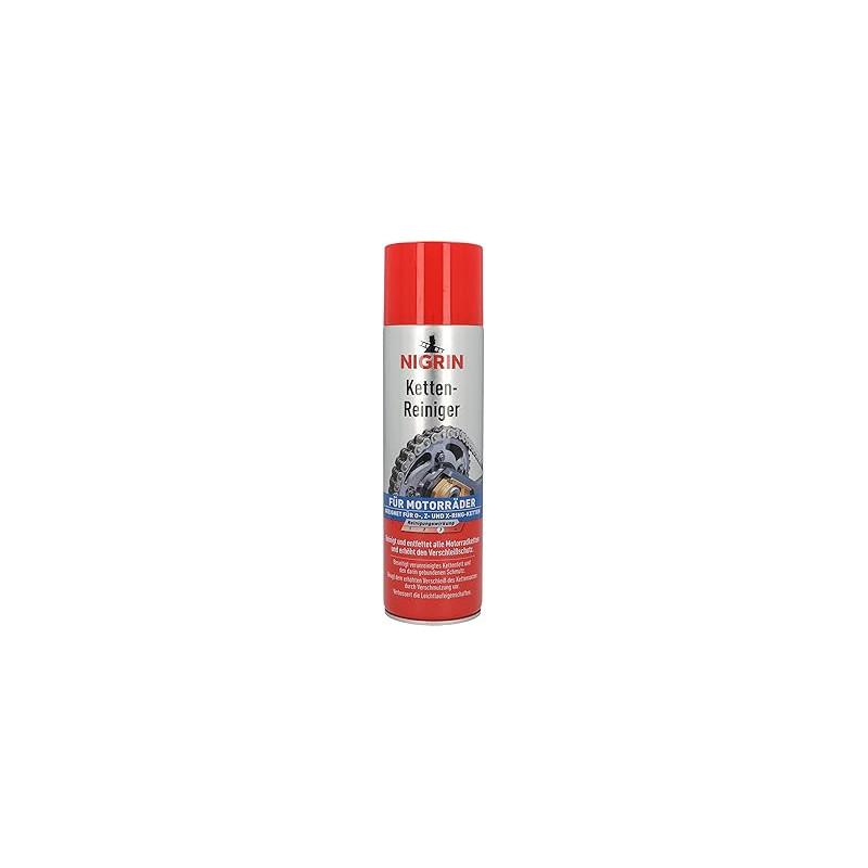 Nigrin 20854-6 Spray cadena moto 500ml – Incoloro Nigrin 20854-6 Spray cadena moto 500ml – Incoloro