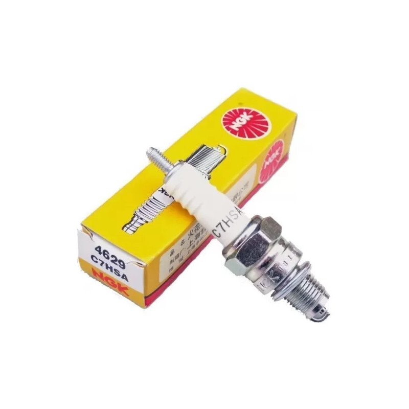 Bujía NGK C7HSA | Repuesto para pitbike y motos 4T Bujía NGK C7HSA | Repuesto para pitbike y motos 4T