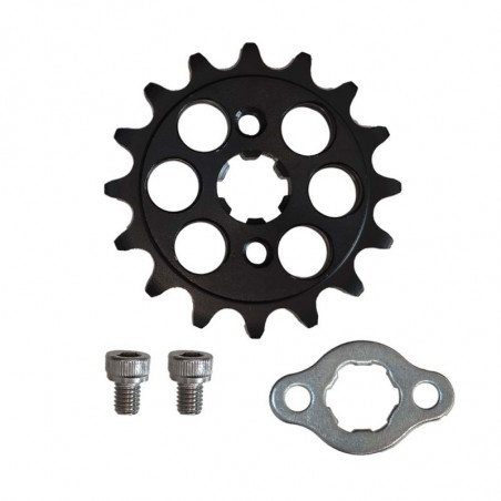 Piñón de Ataque MIR Paso 415 Eje 17 mm (13T–18T) – Transmisión Precisa para Pitbike