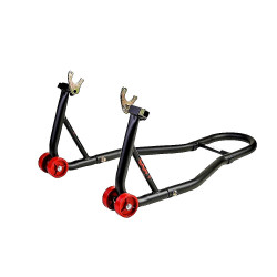 Caballete trasero diábolos TRACK | Soporte seguro para moto en paddock y taller