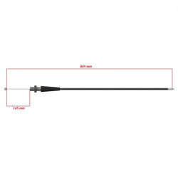 Cable de acelerador 90,5 cm GP20 | Repuesto preciso para pitbike y moto
