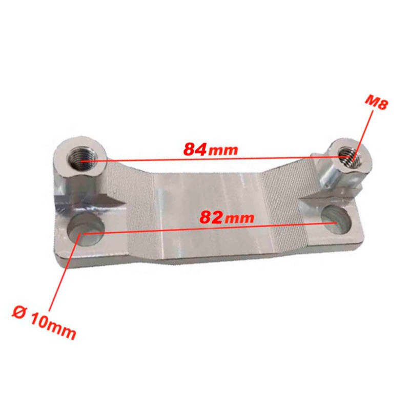 Soporte pinza Formula horquilla radial | Adaptador de freno para pitbike y moto
