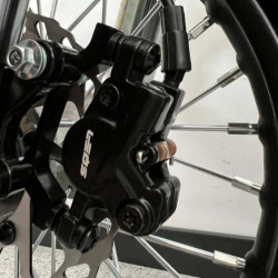 MINIMOTO ELECTRICA E-SX 48V 1600W 10/10 NARANJA FLUOR IMR MOTARD